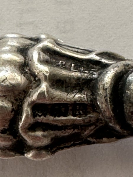Sterling SILVER Button Hook: Birmingham, 1909.62864736794755111