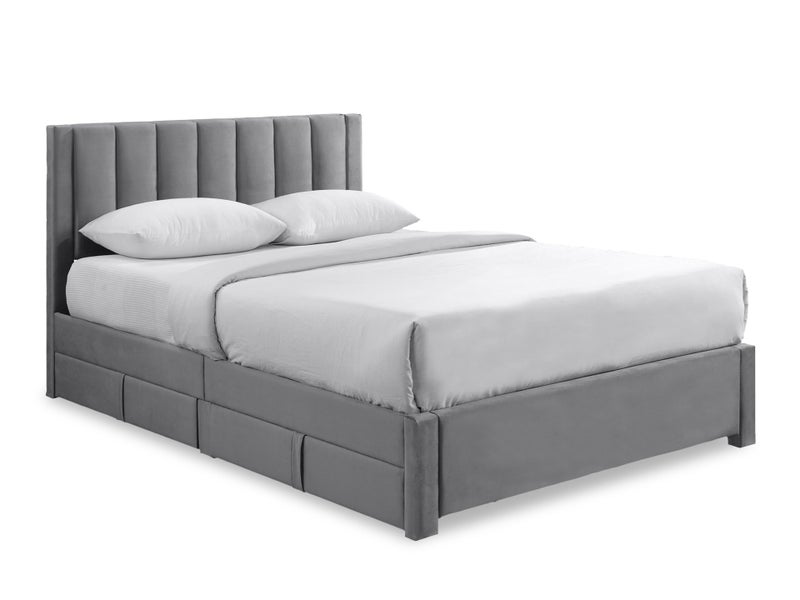 Double Fabric Bed Frame Carousel 2