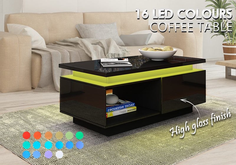 Wooden Coffee Table Carousel 2