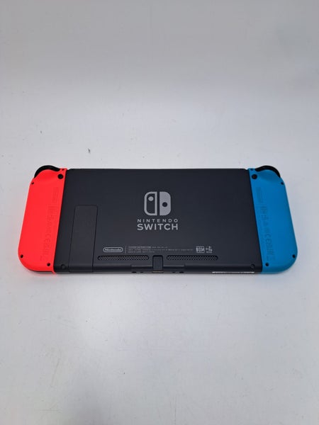 * Red / Blue Nintendo Switch V2 Console w/ Case! * Carousel 4