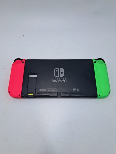 * Green / Pink Nintendo Switch V2 Console w/ Case! * Carousel 4
