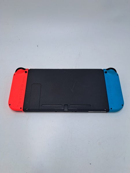 * Red / Blue Nintendo Switch V1 Console w/ Stand, Dock & Cables! * Carousel 4