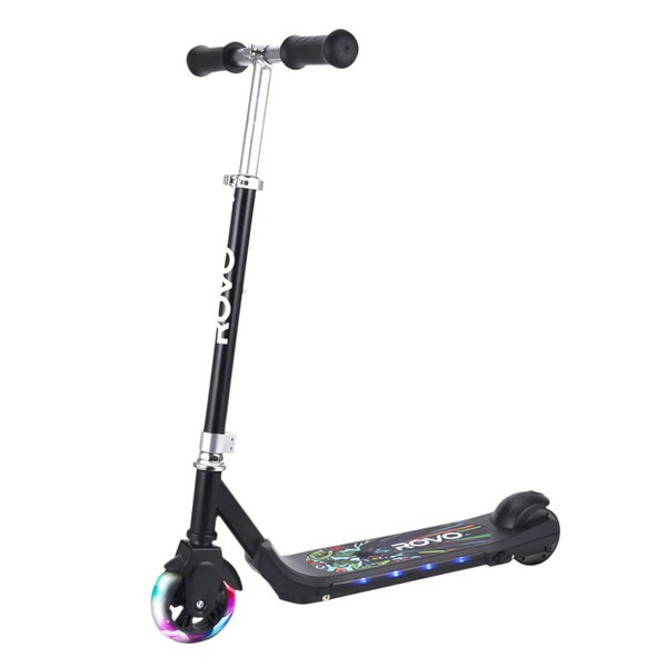 Whizkid Electric Scooter Adjustable Height Lithium Battery Black Electric Scoot Carousel 1