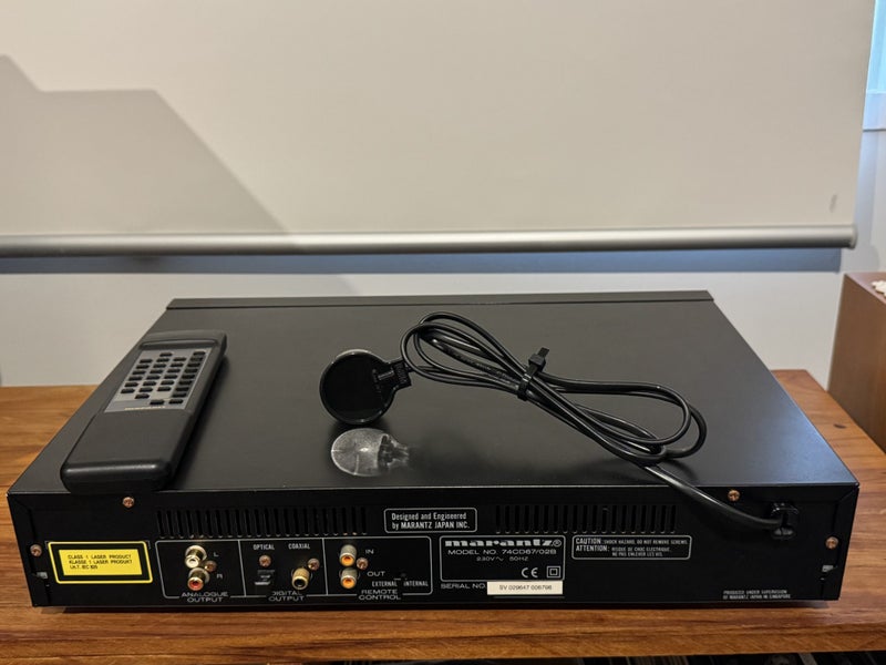 Marantz CD-67 CD Player – Excellent Condition with Remote Carousel 8