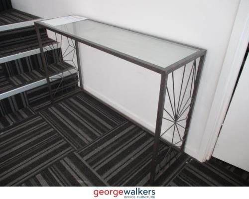 PR5840 Glass Reception Console Table Carousel 1