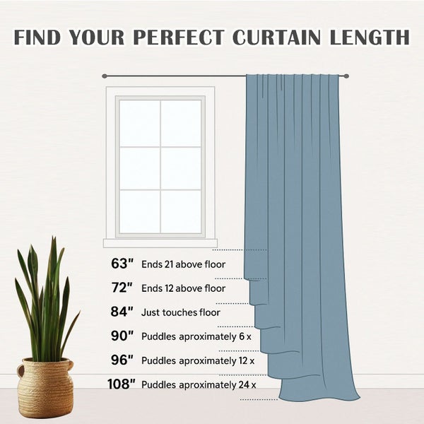 Vargottam Cotton Curtains Drapes for Living Room & Bedroom Windows - Set of 2 Carousel 8