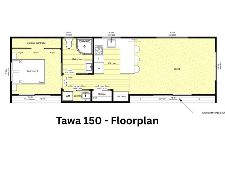 Tiny Home - 1 bedroom - 50m2 - Tawa Carousel 2