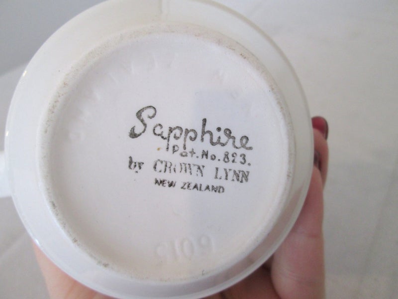 Sapphire by Crown Lynn Jug – 2 Carousel 3