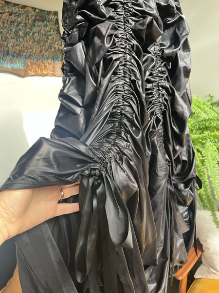 Black parachute ball dress Dangerfield Carousel 2