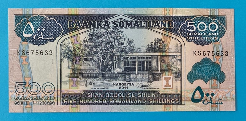 Somaliland 500 Shillings Note - UNC Carousel 1
