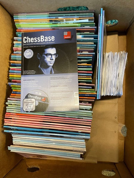 ChessBase Magazine (with DVDs) - 64 issues by ChessBase64298000892547110