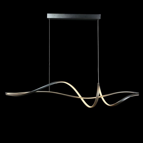 Delessi Bocchio Spiral Small Linear Pendant Light Carousel 1