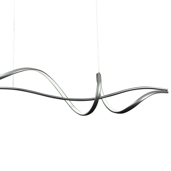 Delessi Bocchio Spiral Small Linear Pendant Light Carousel 9