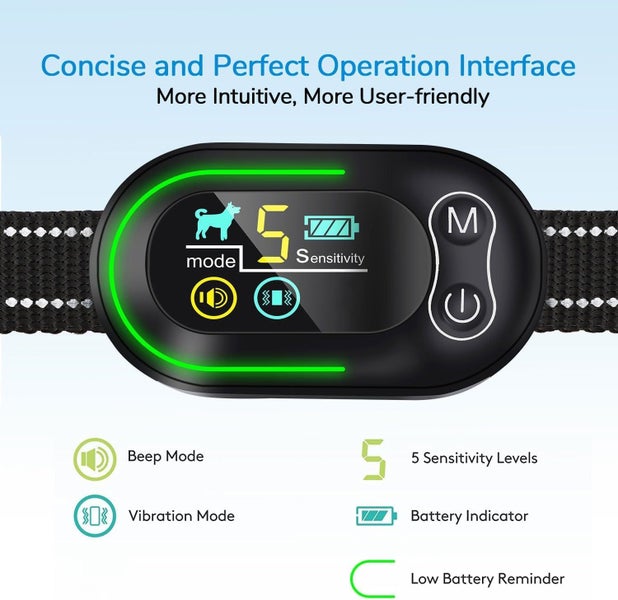 Rechargeable Anti Barking Dog Collar,Anti Bark Dog Collar on Afterpay63840753311874112