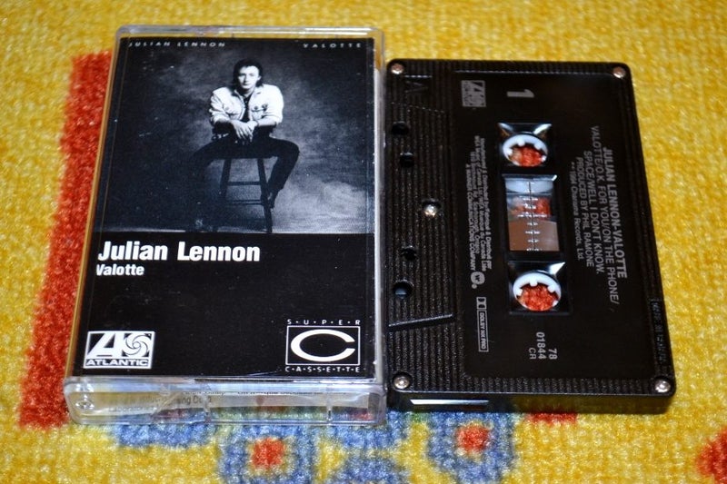JULIAN LENNON Valotte CASSETTE TAPE Carousel 2