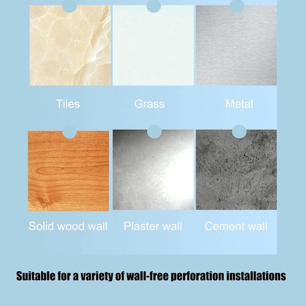 Stainless Steel Telescopic Curtain Rod –Adjustable 85–140cm Carousel 10