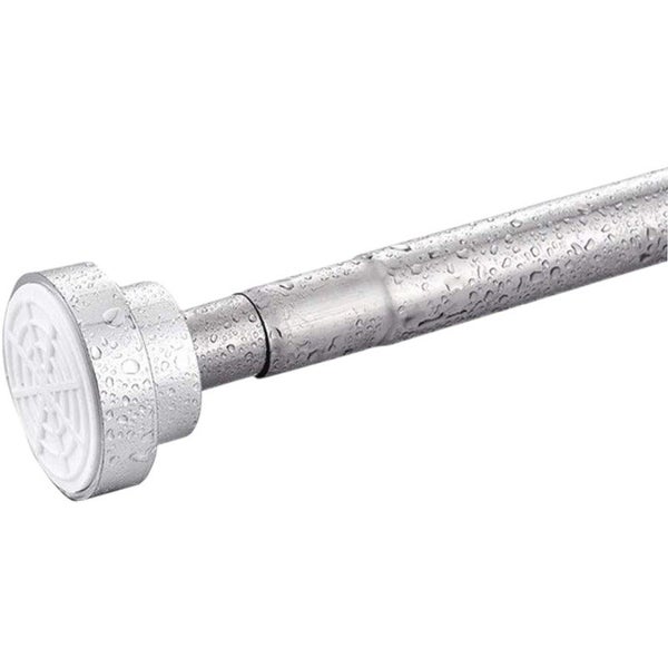 Stainless Steel Telescopic Curtain Rod –Adjustable 125–220cm Carousel 2