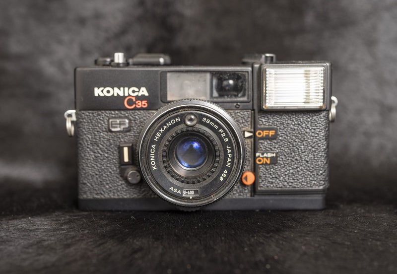 Konica C35 compact camera working order Carousel 2