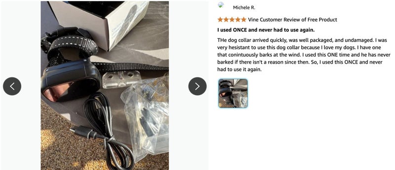 New Anti Bark Dog Collar on Afterpay Carousel 10