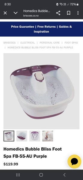 HOMEDICS Foot Spa Carousel 1