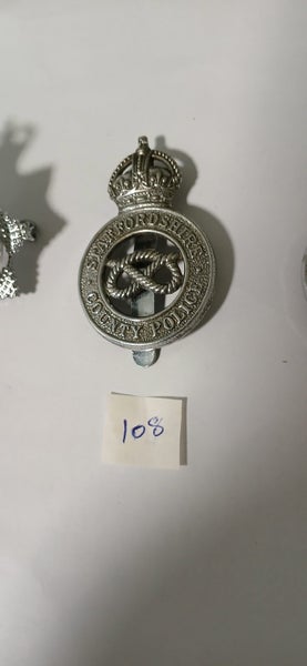 Staffordshire County Police cap badge post 1953 Carousel 1