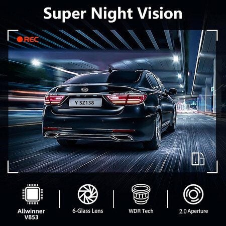 4K Ultra HD Dual Lens Dash Cam Carousel 17