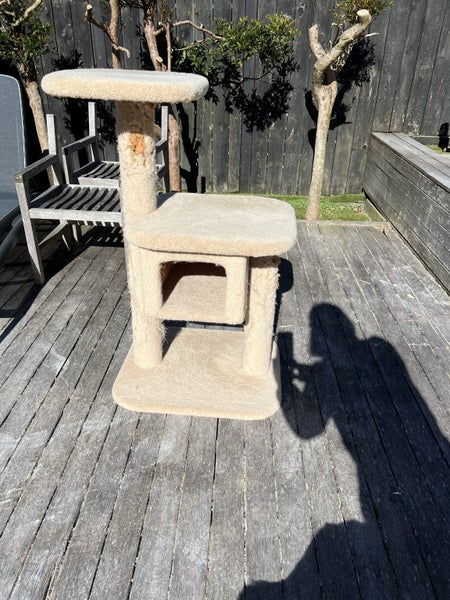 Comfy Pet Cat Climber with House Carousel 1