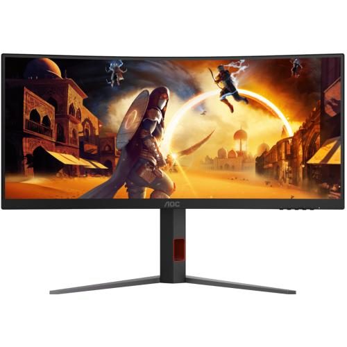 AOC CU34G4 34" WQHD 180Hz Curved Ultrawide Gaming Monitor -- 3440x1440 - 0.5ms Carousel 1