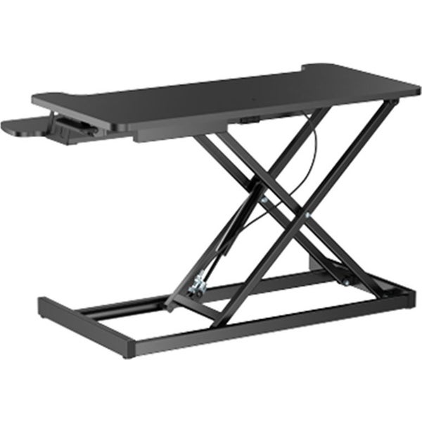 KONIC Gas Spring Sit-Stand Desk Converter with Keyboard Tray - Worksurface Size Carousel 2