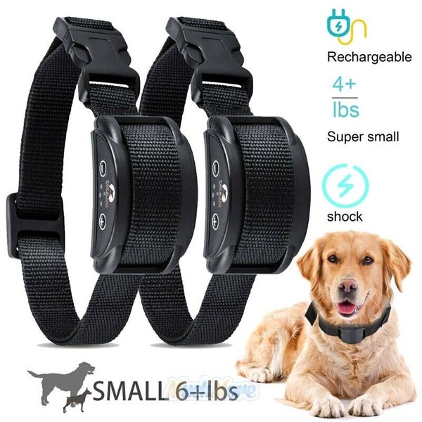 Anti Barking E-Collar No Bark Dog Training Shock Collar Rechargeable Carousel 1