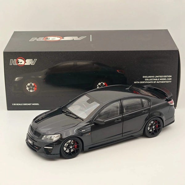 **CERTIFIED** 1/18 Scale For HSV GTSR W1 PHANTOM Black B182817E Diecast Carousel 2