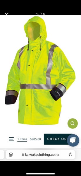 Tufflex Hi-Viz parka jacket *Brand new* Carousel 1