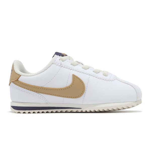 Nike Cortez Easyon PS White Brown Purple Kids Preschool Casual Shoes DM0951-109 Carousel 2