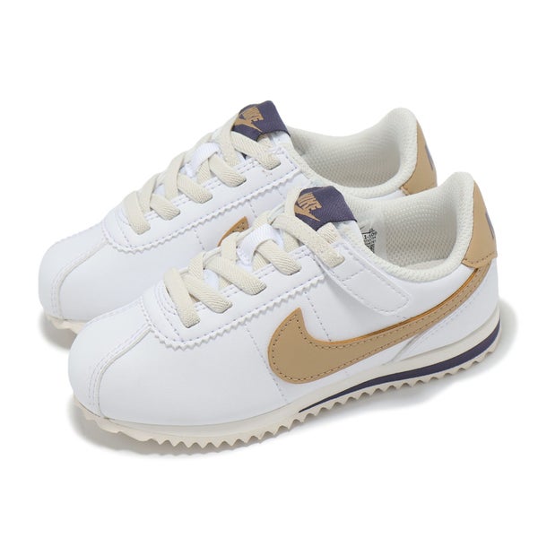 Nike Cortez Easyon PS White Brown Purple Kids Preschool Casual Shoes DM0951-109 Carousel 16