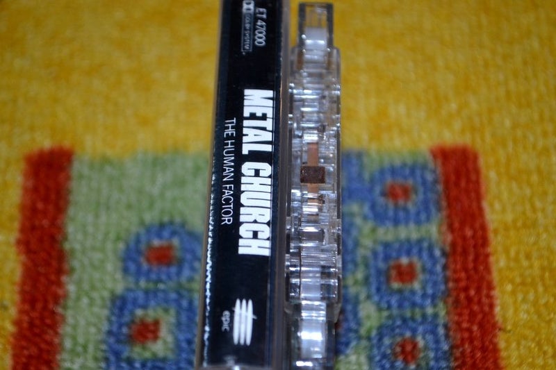 METAL CHURCH The Human Factor CASSETTE TAPE Carousel 4