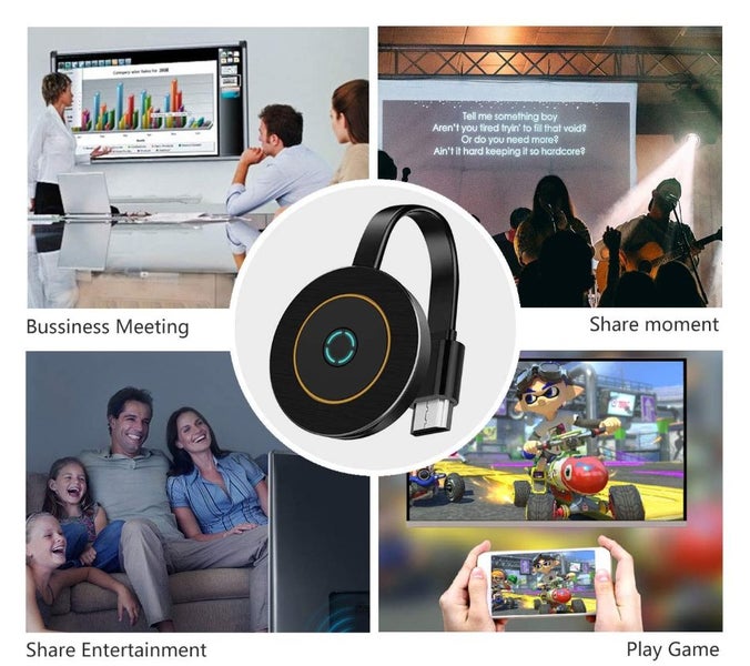 G10 4K Wireless HDMI TV Dongle 5G WiFi Display Receiver Carousel 2