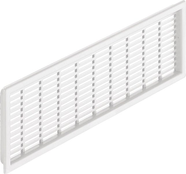 HAFELE Plastic Slotted Ventilation Grills 2 Pack 227x68mm #1 - $1 Res (Box E) Carousel 1