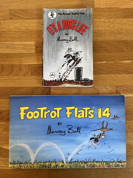 Footrot Flats Comic Books x 2 1980s Carousel 1