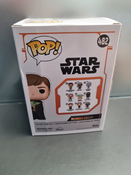 Funko Pop Luke Skywalker with Grogu #482 Carousel 3