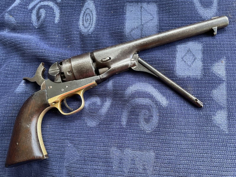 Colt .44 Revolver. 1860 Army, percussion. Made in 1863. No license. Carousel 1