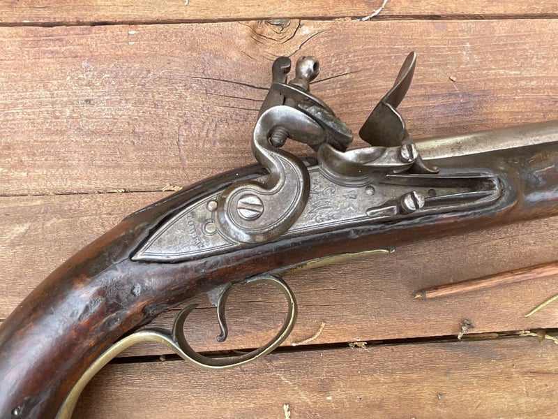 Flintlock Dragoon pistol. TOWER. Genuine 1700s, antique, so No licence required. Carousel 8