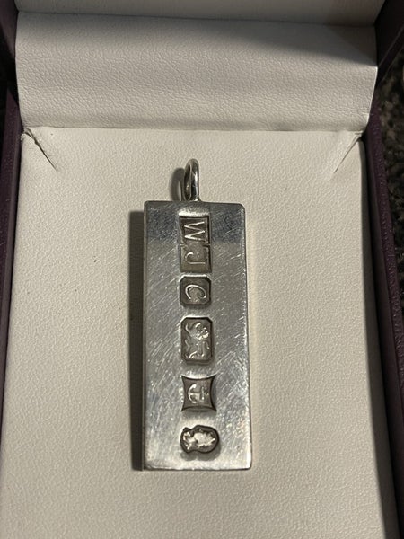 Stunning Silver Ingot - English Antique Carousel 1
