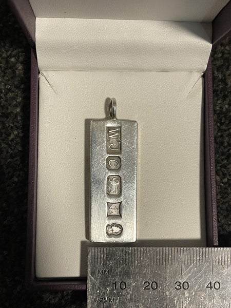 Stunning Silver Ingot - English Antique Carousel 5