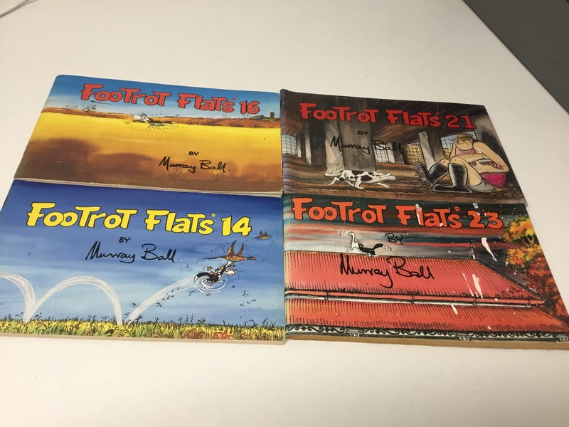 Footrot Flats Books No. 14,16,21,23 Carousel 1