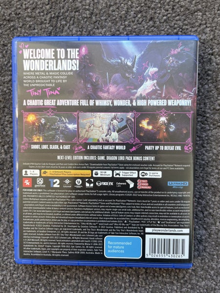 Tiny Tina’s Wonderlands PS5 Game Carousel 2