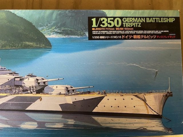 1:350 Tirpitz with extras Carousel 2
