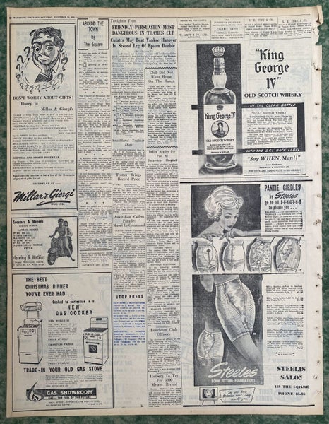 OLD NEWSPAPER: Manawatu Evening Standard - Saturday, 15 December 1962 Carousel 3