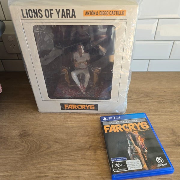 PS4 Collectors Edition - Farcry 6 Lions of Yara Statue & Ultimate Edition Game Carousel 1