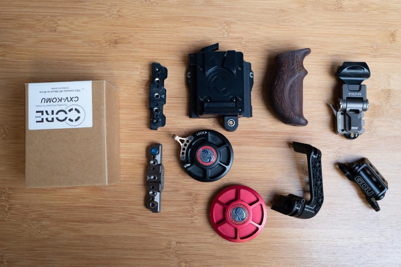 RED Komodo Accessories - GDU / CORE / TILTA Carousel 1