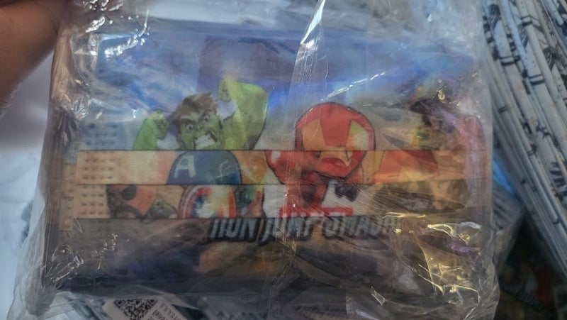 50pk Mini Avengers Kids sized masks Carousel 1